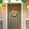 Hello Summer Watermelon Sign Wooden Watermelon Gnome Welcome Hanging Sign with Ropes Rustic Summer Front Door Hanger Ornament for Farmhouse Home Indoor Outdoor Door Porch Wall Decor